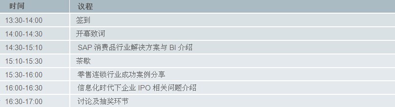 SAP高峰論壇