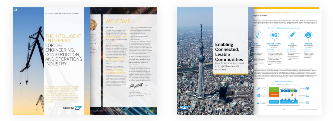 SAP Model Company 工程、施工和運(yùn)營(yíng)（EC＆O）行業(yè)解決方案 工博科技