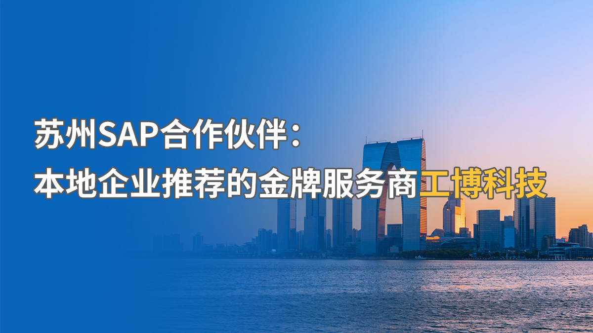 蘇州SAP代理公司排名：工業(yè)園區(qū)企業(yè)推薦的服務商